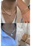 Set all-in-one pearl necklace bracelet 4 different combination products