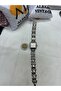 Vintage Women's Watch Alsaat Gold Silver - 4