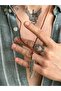 Nautical Style Brown Chain Necklace with Feather Design for Men - 4