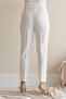 Women's High-Waisted Pleated Carrot Fabric Trousers