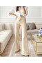 Women's Beige Nude Palazzo Jean P&b