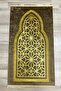 Decorative Digital Printed Black Non-Slip Base Prayer Rug Prayer Rack 75x120 - 2