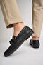 Genuine Leather Black Men's Leather Casual Shoes Mrd25-0489 - 3