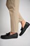 Genuine Leather Black Men's Leather Casual Shoes Mrd25-0489 - 5