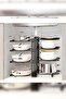 In-Cabinet Pot and Pan Organizer 8-Tier Plug-In and Removable Multi-Purpose Pot Organizer - 5