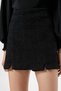 Black Women's Skirt - 4Wak70118Uw Model - 5