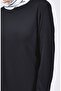 Sandy Long Sleeve Underwear Black Dress - 2