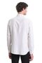 Beige Slim Fit Striped Stand Collar Cotton Long Sleeve Casual Shirt 23D 190000104 _25 - 6