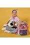 Set of 2 Dog Patterned School Bag Nutrition 23752 - 2