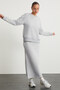 Riya Women's 100% Organic Cotton 3 Yarn Non-Raised Maxi Carmelange Skirt - 4