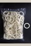 Rustic Curtain Ring Cream Color - 100 Pieces