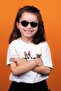 New-unisex (1-5 Years) 100% UV Protection Polarized Brown Children's Sunglasses - 7