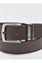 Lcw Accessories Brown Leather Look Men's Belt (W3) - 4
