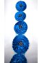 Satin Ribbon, Stoned Flower Applique, Dowry and Bundle Decoration, 8 cm Width / 8 cm Length (5 Pieces) - 2