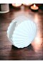 Mussel Vase Concrete, Mini Set of 2, Decorative Gift, Raw White - 7