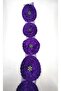 Satin Ribbon, Stoned Flower Applique, Dowry and Bundle Decoration, 8 cm Width / 8 cm Length (5 Pieces) - 2