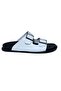 Taşpınar 100% Genuine Leather Double Buckle Adjustable Men's Summer Comfortable Slippers 40-44 - 2