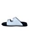 Taşpınar 100% Genuine Leather Double Buckle Adjustable Men's Summer Comfortable Slippers 40-44 - 3