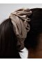 Bamboo Ribbed Hair Clip |   Color: Warm Sand |   Scrunchie - 2