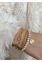 Set all-in-one pearl necklace bracelet 4 different combination products - 5