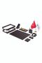 11 Piece Liya Desk Set - Brown Full Set