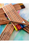 Graduated Pencil Set 25X35 Duralite Desktop Drawing Easel Polycolor Set of 12 - 3