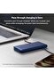 BOOSTCHARGE Plus 10K Power Bank 10,000 mAh w/ Lightning & USB-C Cables + Extra USB-C Port - Blue - 3