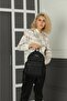 Women's Quilted Backpack Black - 3