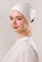 Seamless Combed Cotton Bonnet Ecru - 2