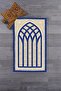 Digital Printed Washable Stylish Motif Prayer Rug 70X130 cm - 8