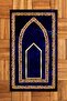 Digital Printed Non-Slip Base Washable Modern Prayer Rug Prayer Mat 70X130 - 5