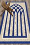 Digital Printed Washable Stylish Motif Prayer Rug 70X130 cm - 3