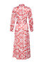 Ecru Floral Pattern - Woven Fabric Dress TCTSS24EB00256 - 7