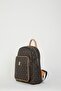 Brown Monogram Women's Backpack 05PO22Y1553 - 3