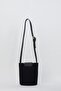 Women's Black Shoulder Bag - Model 05PO24Y1855 - 5