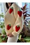 Strawberry Knitted Cardigan - 3