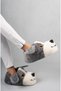 Unisex Animal Slippers Home Shoes Soundproof Sole - 3