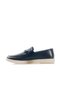 PIERRE CARDIN MEN'S Genuine Leather BUCKLE DETAIL Loafers CASUAL SHOES (40-44) 24Y 191074 M NAVY BLUE - 2