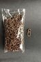Rustic Curtain, Ring Clip, Walnut Color-100 Pieces