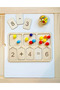 Montessori Style Wooden Pompom Math Counting Board - School Learning - 4