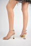 Stoned Heeled Petty Shoes - 3