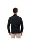 Navy Blue Suede Double Pocket Cotton Western Style Cotton Slim Fit Shirt - 4