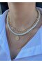 Set all-in-one pearl necklace bracelet 4 different combination products - 4