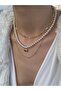 Set all-in-one pearl necklace bracelet 4 different combination products - 2