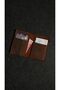 0016 Money Input Card Holder Special Handmade Brown - 7