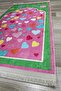 Black Digital Printed Educational Toddler Prayer Rug - Non-slip Base, Prayer Rug 60x100 - 4