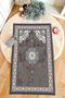 Decorative Digital Printed Black Non-Slip Base Prayer Rug Prayer Rack 75x120