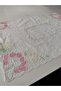 طقم أدوات مائدة أمريكية مكون من 6 قطع - مظهر مطرز بالدانتيل رقم 1 فئة بي في سي (30×45 سم)