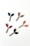 Scarf Pin, Hijab Pin with Pearls, 6x12mm 5 PCS, Scarf and Shawl Pin Clip, Pearl Scarf Clip - 5