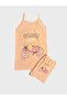 Donut BiKe Patterned Cotton Girl's Athlete Boxer Set - 2